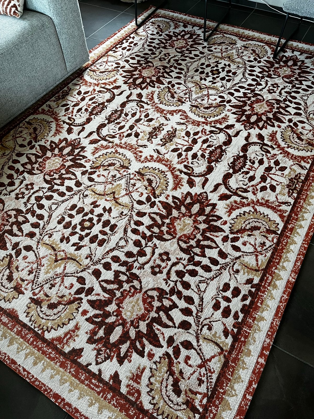 Vloerkleed Winnipeg Rood 190x280 cm - Kwantum