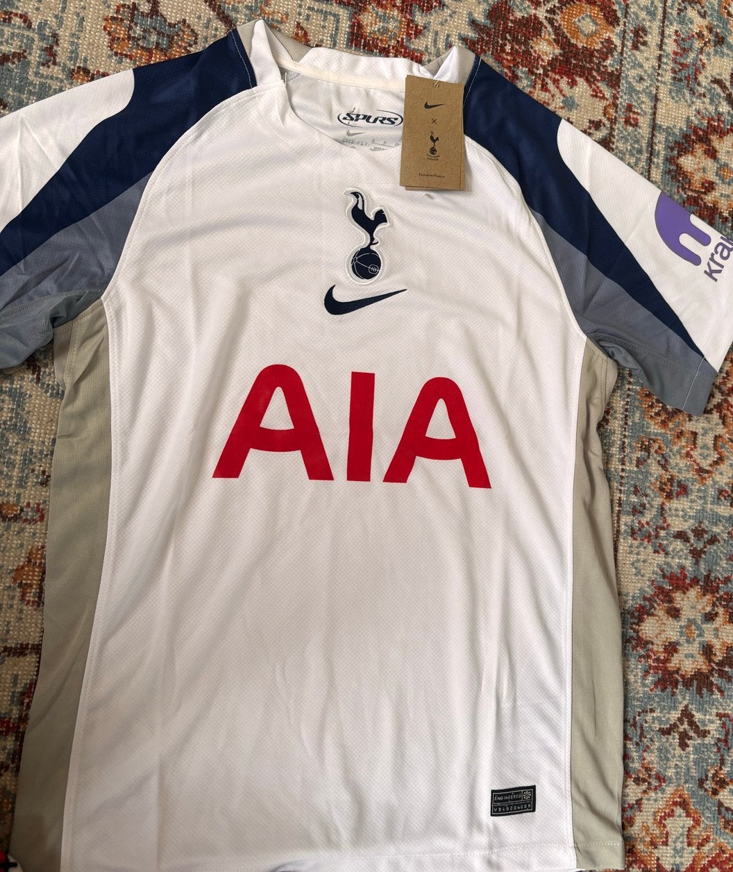 Nieuw Tottenham Hotspur voetbalshirt met kaartje, Maat 48/50 (M), Wit, Nieuw, Ophalen of Verzenden