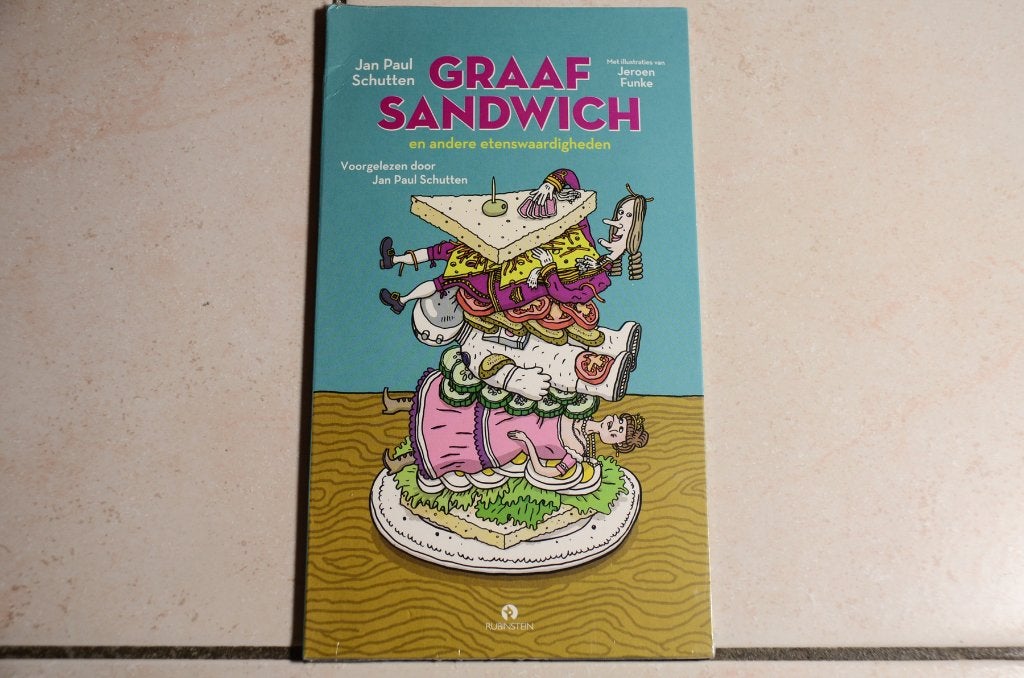 Graaf Sandwich ea etenswaardigheden Jan Paul Schutten nieuw , Ophalen of Verzenden, Cd, Kind