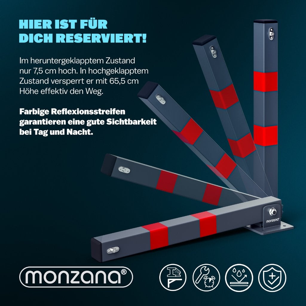 Slotpaal klappaal parkeerblokkade parkeren GRATIS BEZORGD!, Auto diversen, Verzenden, Nvt, Nvt, Nvt