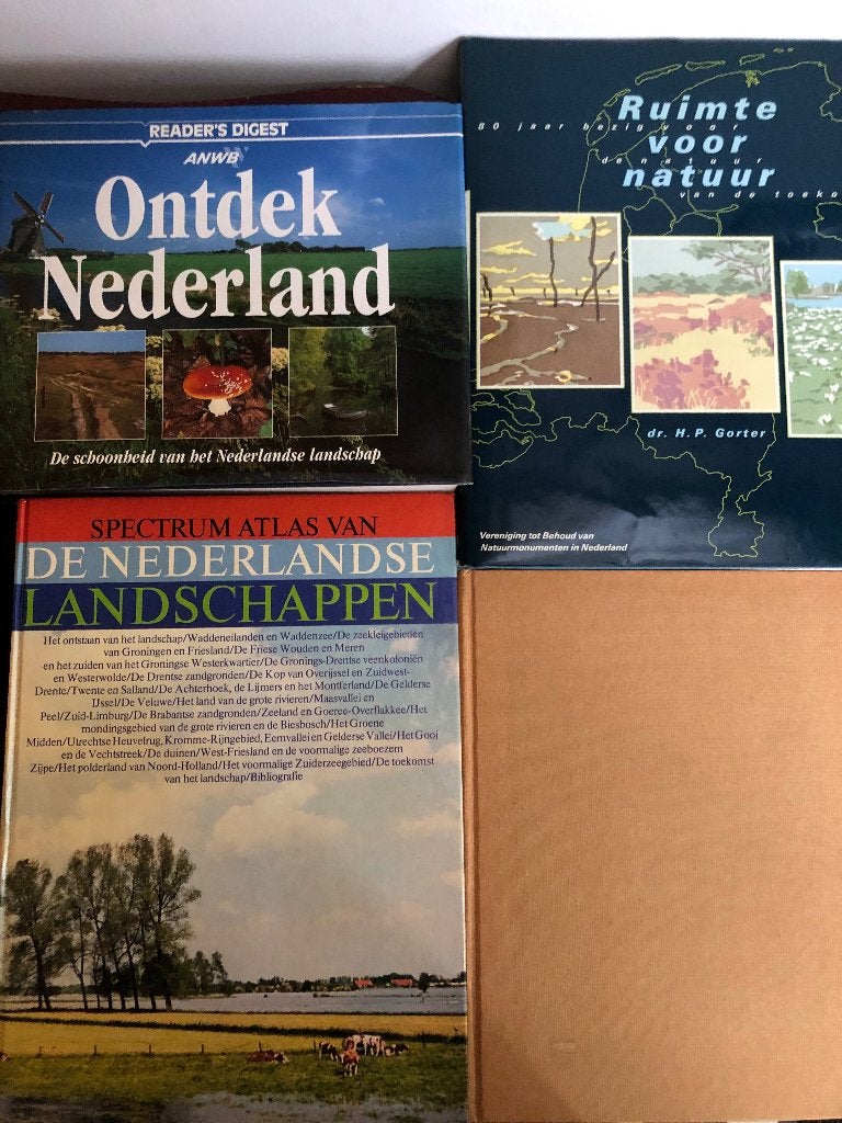 Set boeken; Nederlandse landschappen, ontdek nederland, Ophalen of Verzenden, Gelezen, Wandel- of Recreatiegebieden
