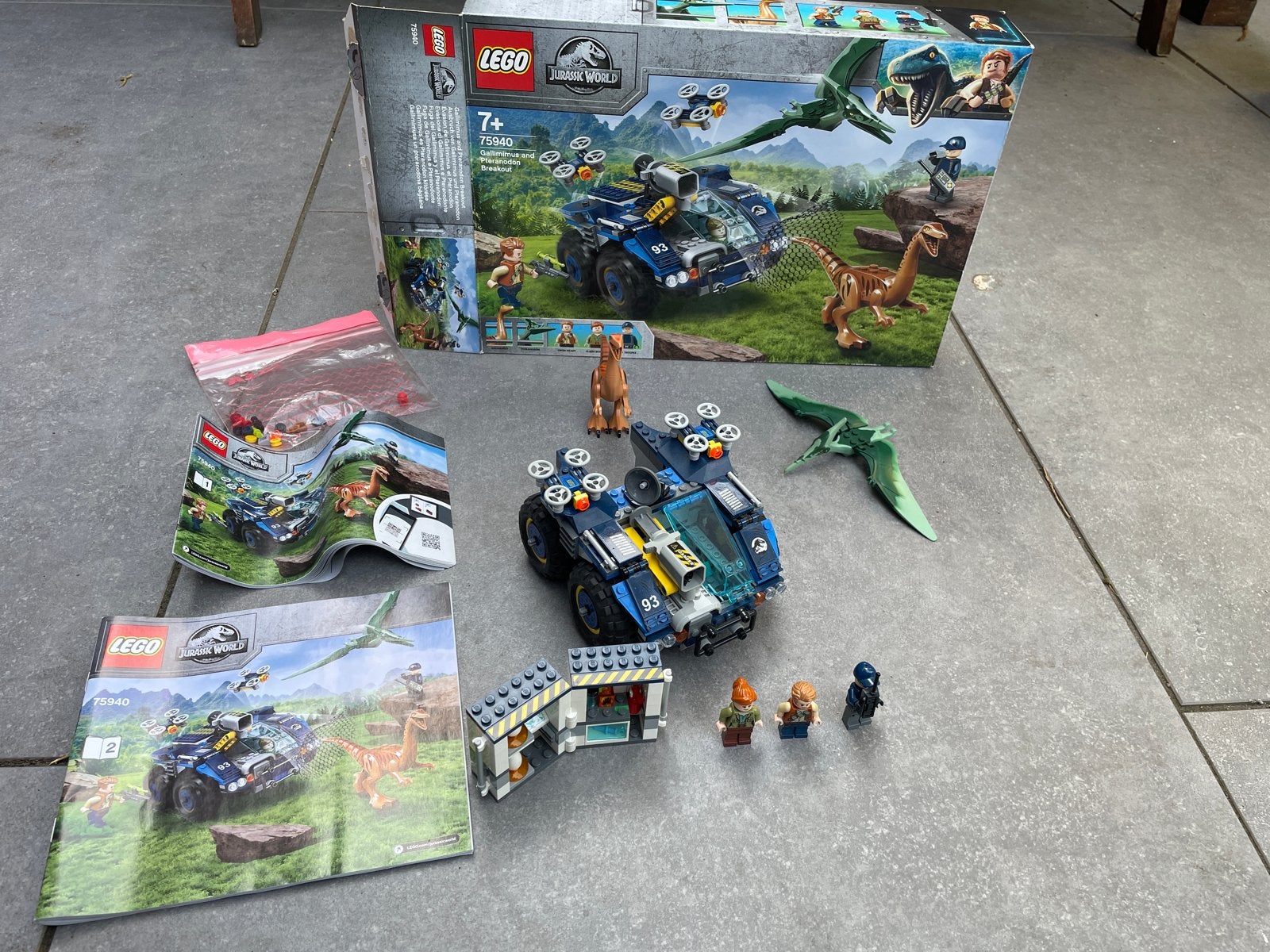 Lego jurrasic world (75940), Jurassic World, Lego, Ophalen of Verzenden, Zo goed als nieuw