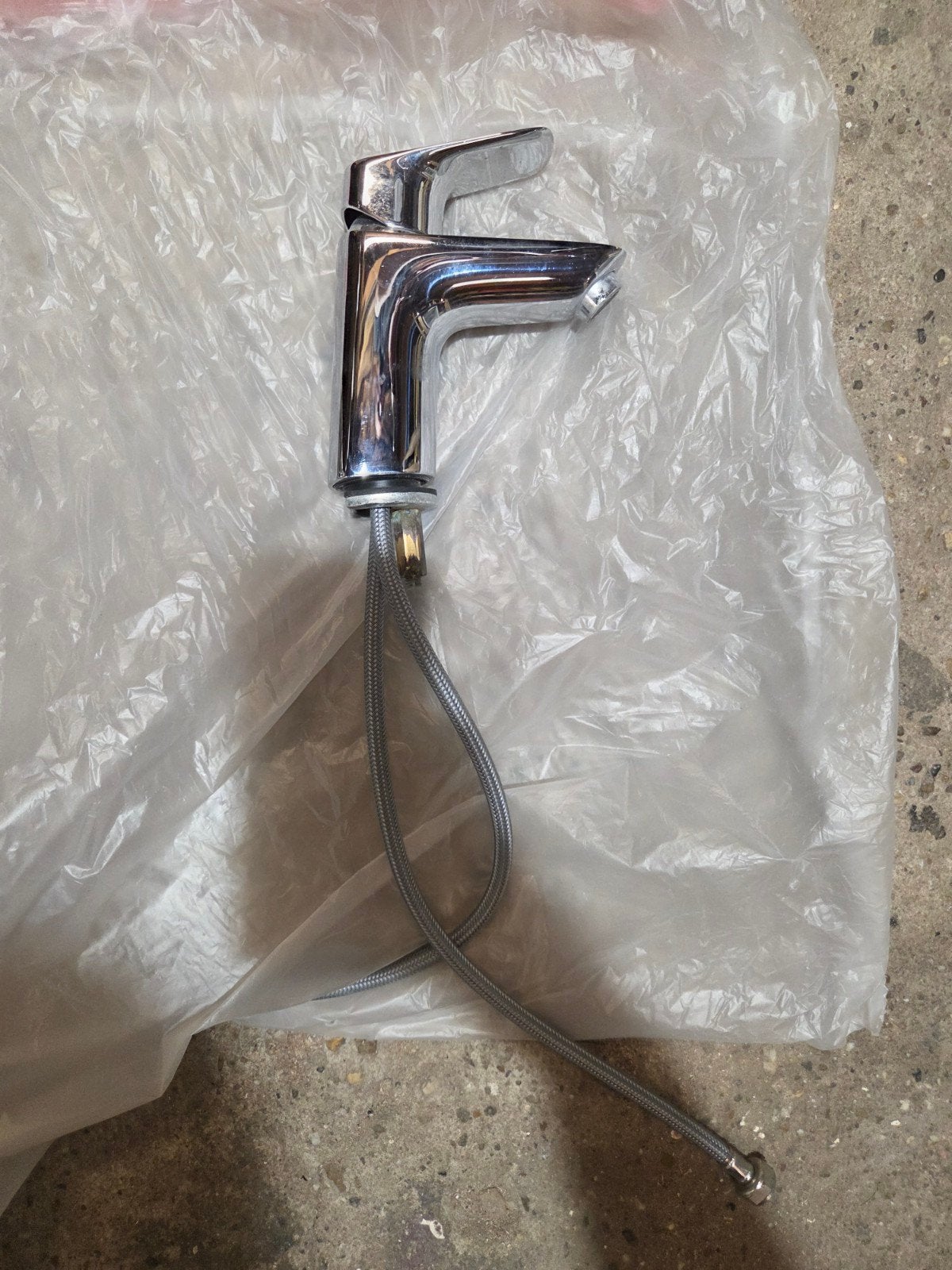 Hansgrohe wastafelkraan - Chroom, Ophalen, Zo goed als nieuw, Chroom, Kraan