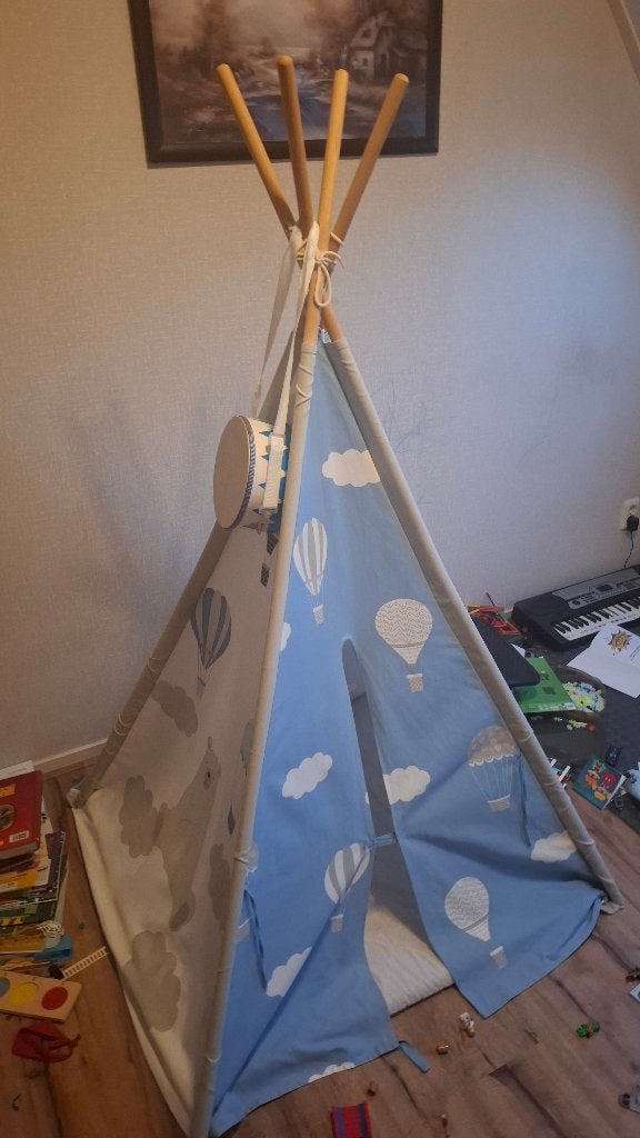kindertent, Ophalen, Zo goed als nieuw