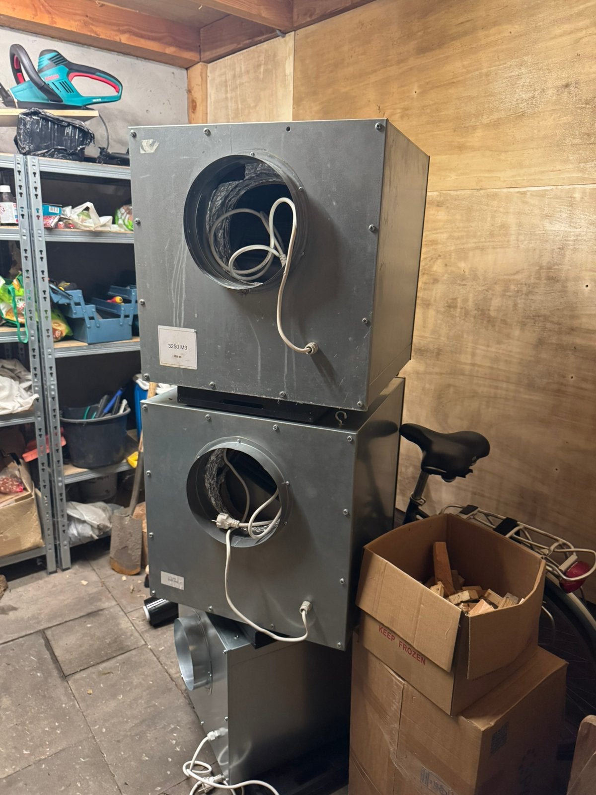 Metalen softboxen set, Ophalen, Zo goed als nieuw, Afzuiger