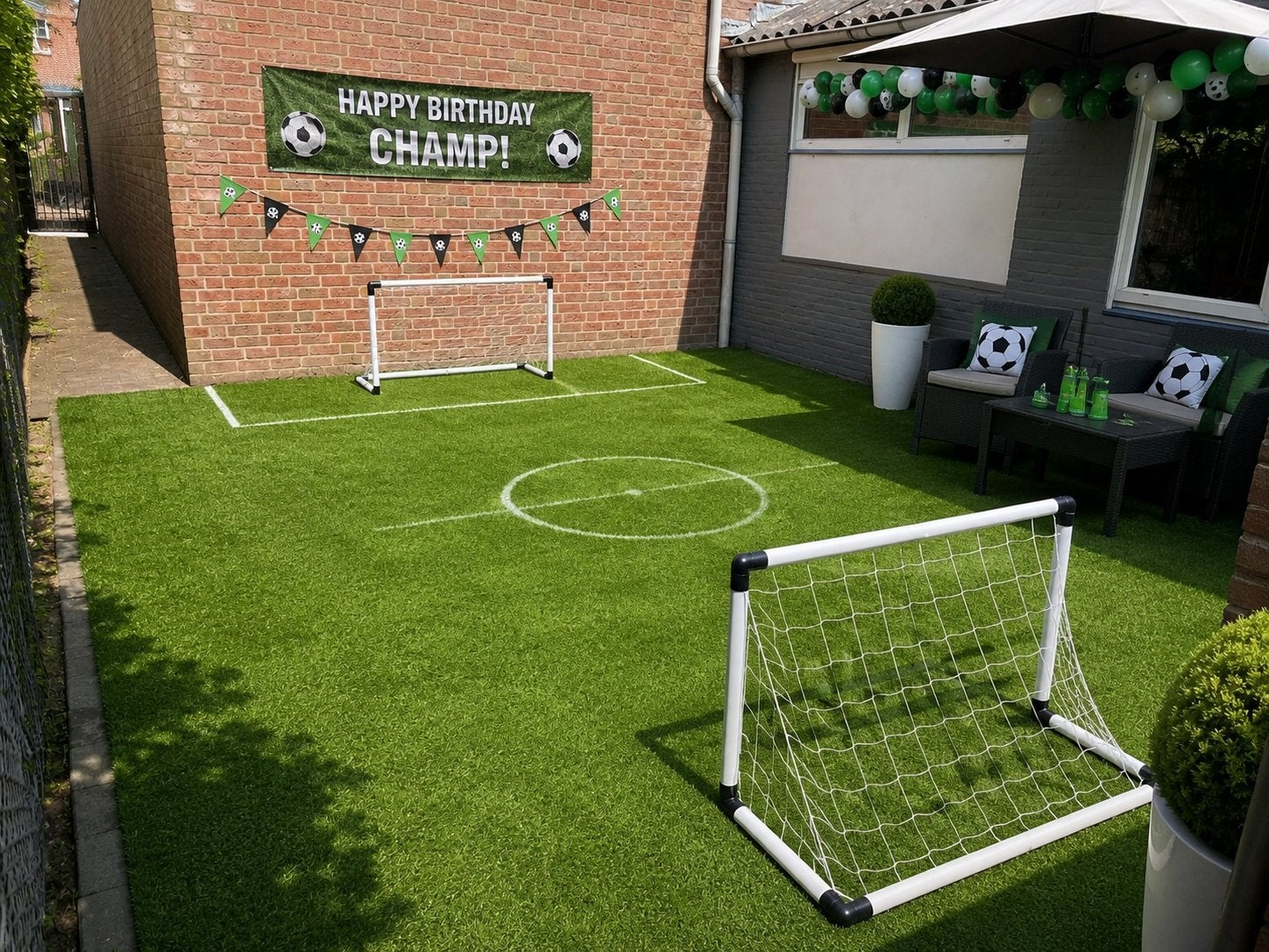 Op zoek naar kunstgras 4,50 x 6,50 m, Tuin en Terras, Gras en Kunstgras, Ophalen of Verzenden, Gebruikt, Minder dan 10 m²