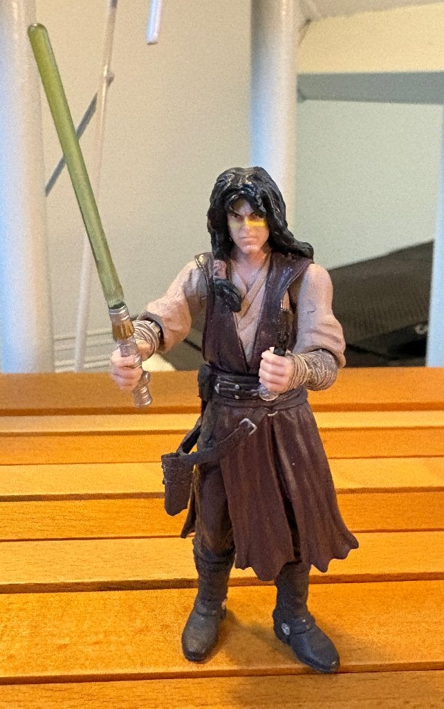 Star Wars Legacy Collection Quinlan Vos 3.75" Action Figure, Ophalen of Verzenden, Gebruikt, Actiefiguurtje