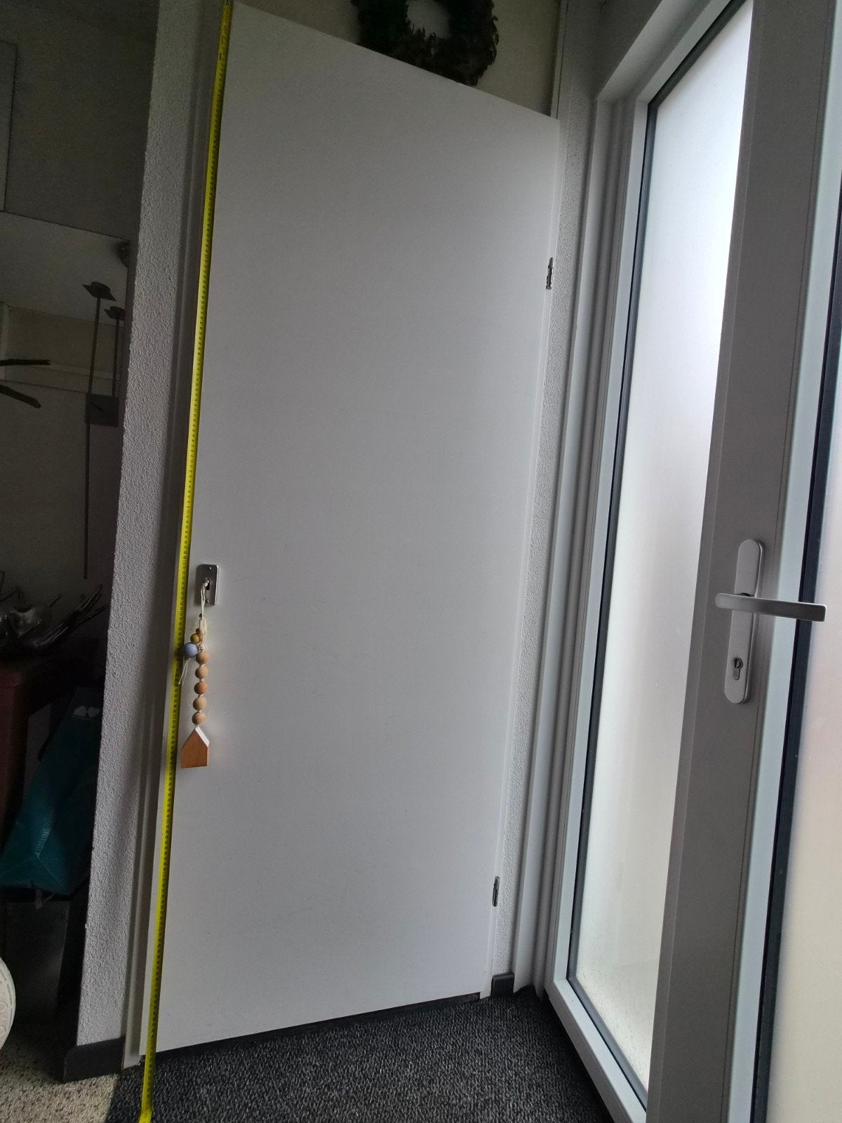 Meterkast deur, Ophalen, Binnendeur, 200 tot 215 cm