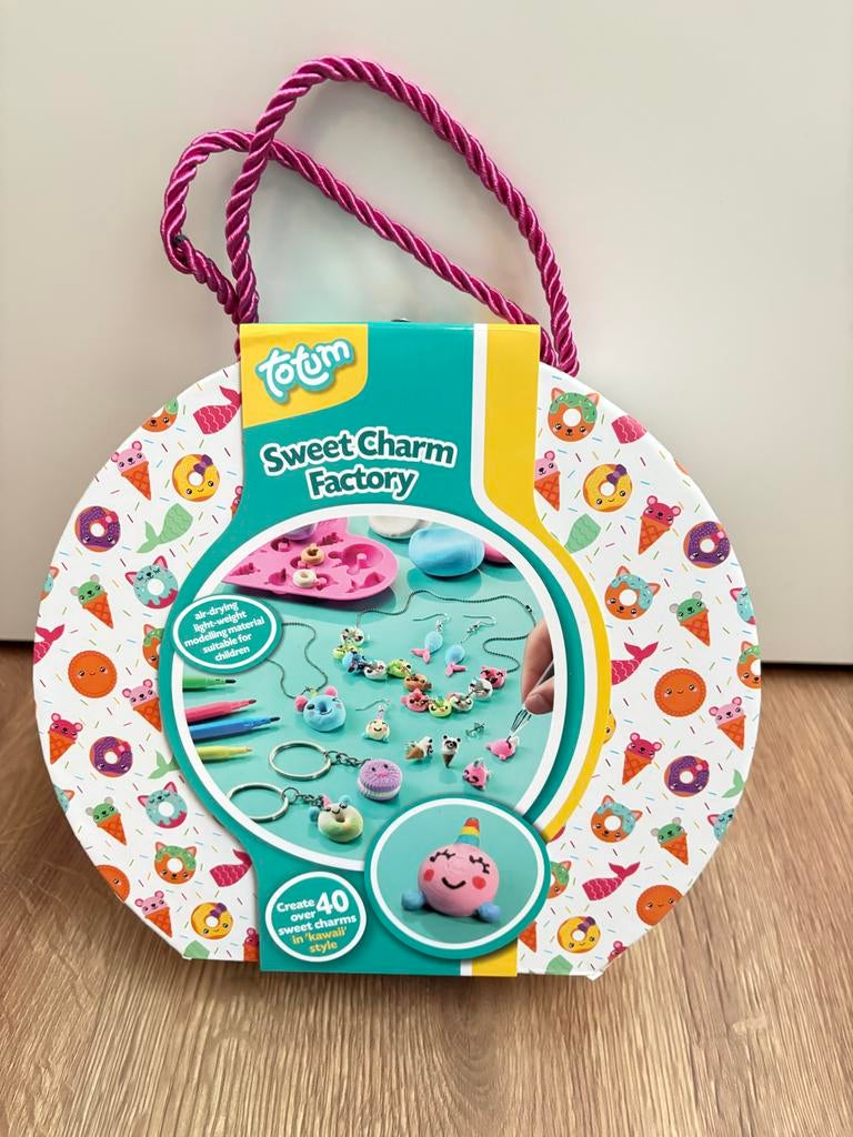 Totum Sweet Charm Factory - Maak je eigen kawaii bedels, Kinderen en Baby's, Speelgoed | Educatief en Creatief, Ophalen, Nieuw