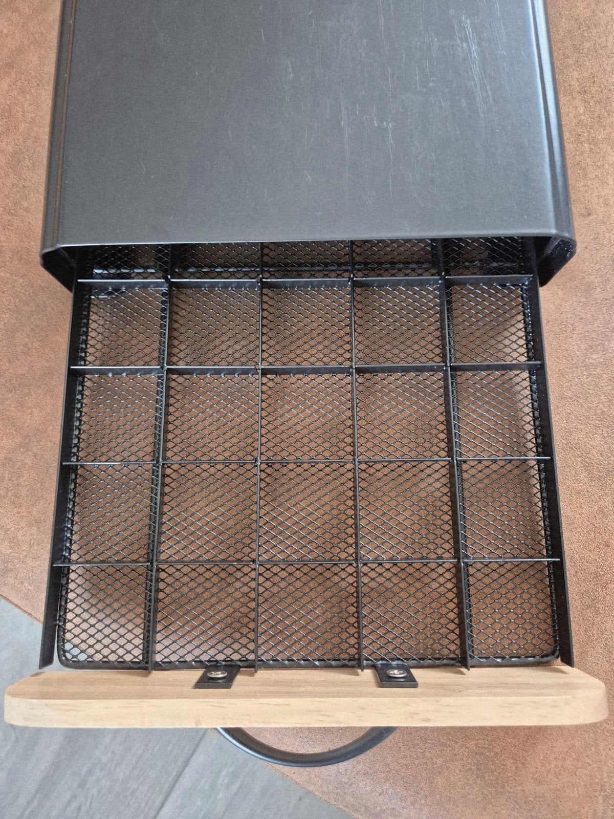 Nespresso cupjes houder, Ophalen