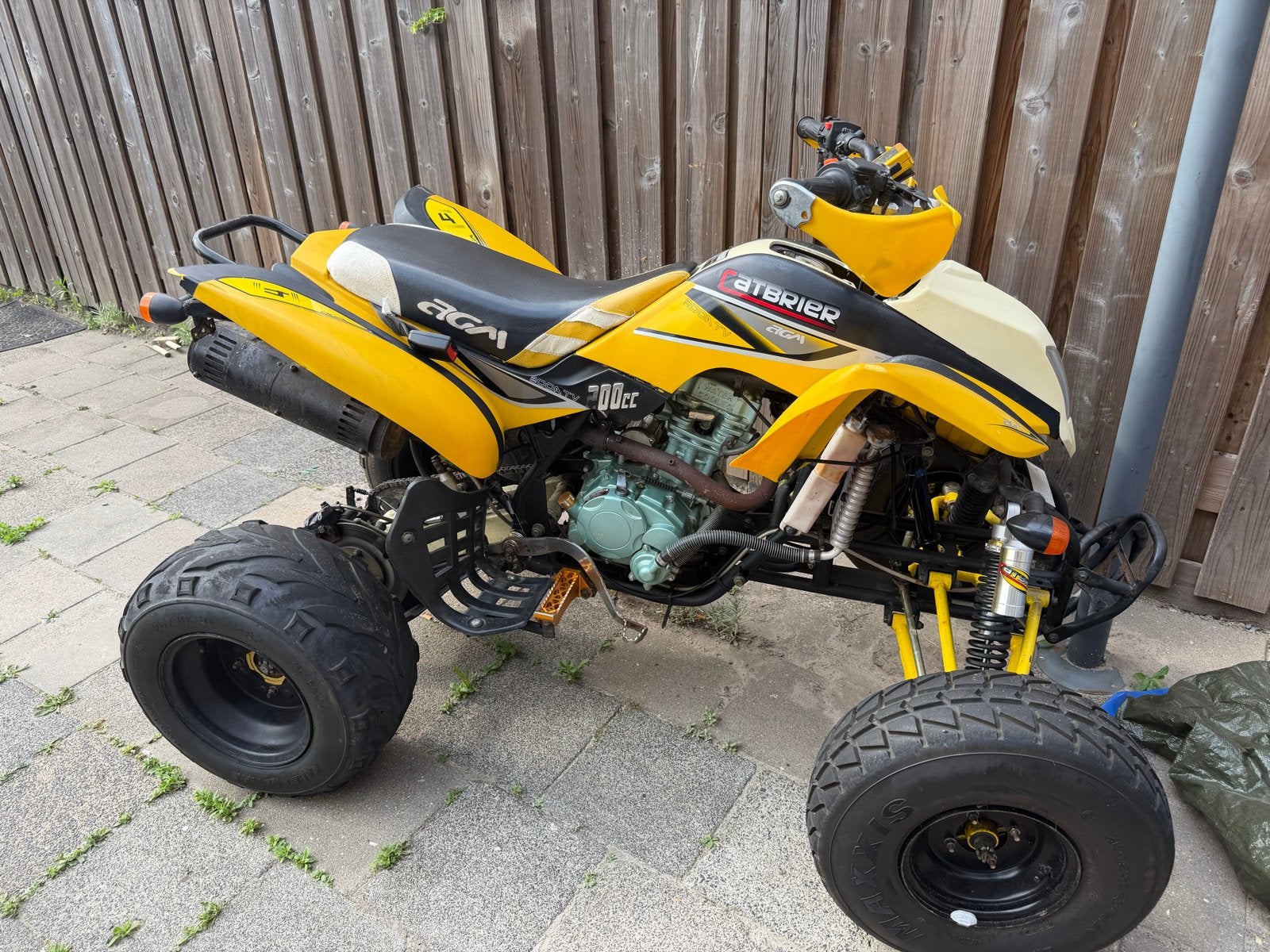 AGM Catbrier 200cc Quad - Geel, Motoren, Quads en Trikes, 1 cilinder, 11 kW of minder