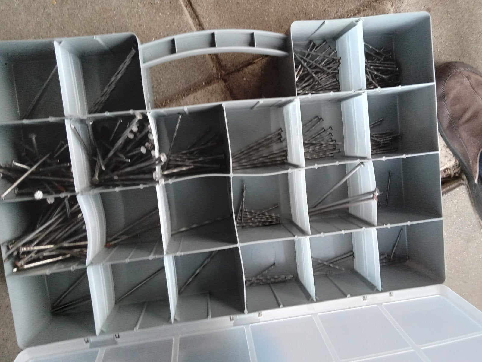 te koop sorteer koffers met inhoud, Doe-het-zelf en Verbouw, Ophalen, Nieuw, Overige metalen