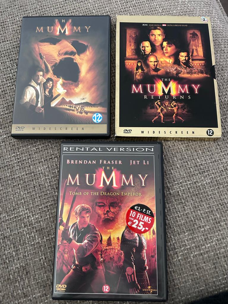 The Mummy Trilogie DVD Boxset - Actie/Avontuur, Boxset, Actie, Ophalen of Verzenden, Zo goed als nieuw