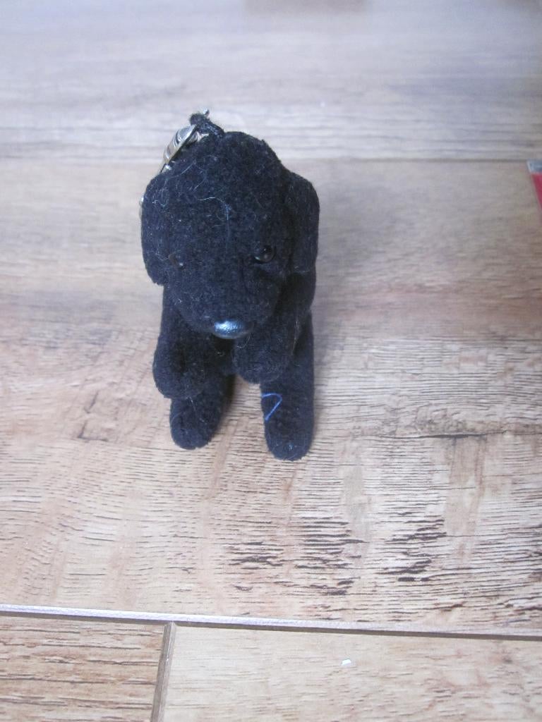 Merk?? Geen label..zwart glad pluche Labrador knuffel hond, Overige merken, Overige karakters, Nieuw, Zwart
