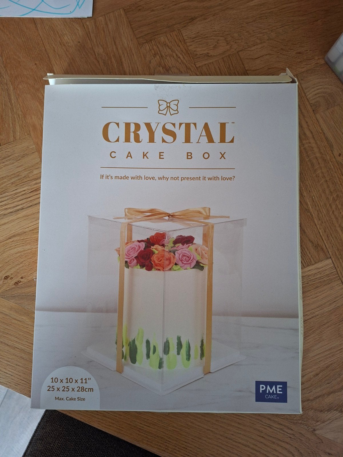 Crystal Cake Box - Presenteer je taart met liefde, Ophalen, Nieuw, Taarten, Overige typen