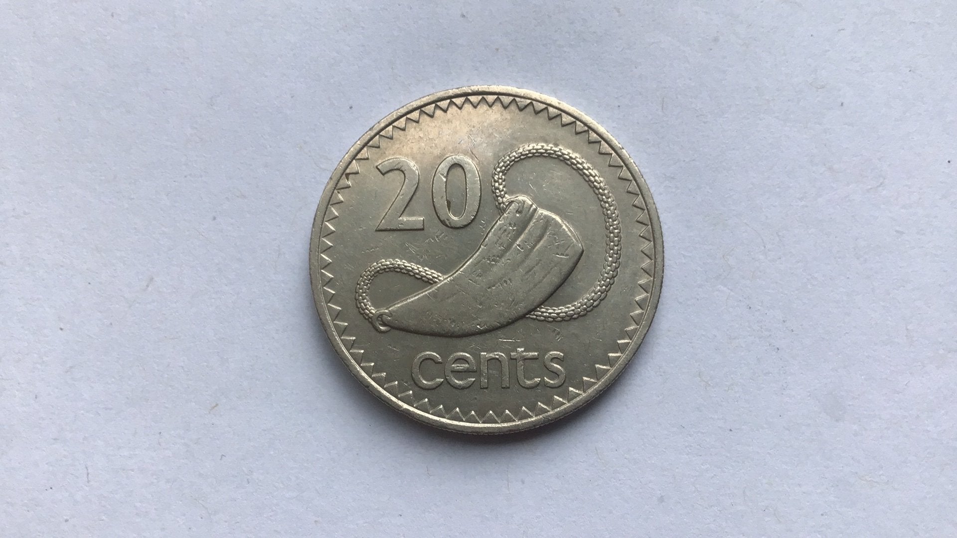 Fiji 20 cents 1980., Postzegels en Munten, Ophalen of Verzenden