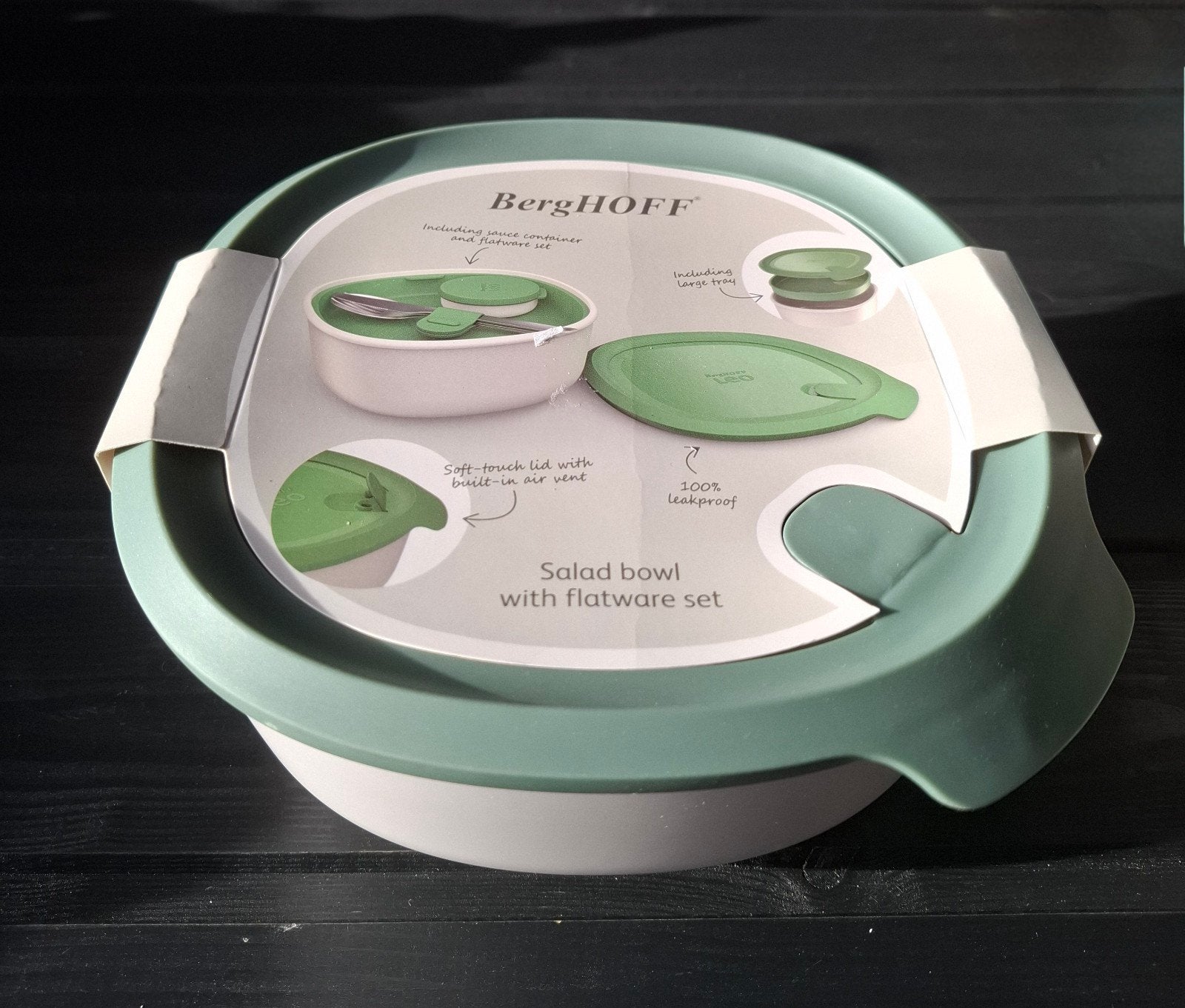 BergHOFF "Leo"
Salade

Kleur: Pastelgroen, Ophalen of Verzenden, Nieuw, Kunststof, Groen