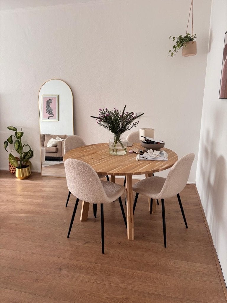 Eettafel WOOOD Ronda, Ophalen, 100 tot 150 cm, Zo goed als nieuw, 150 tot 200 cm