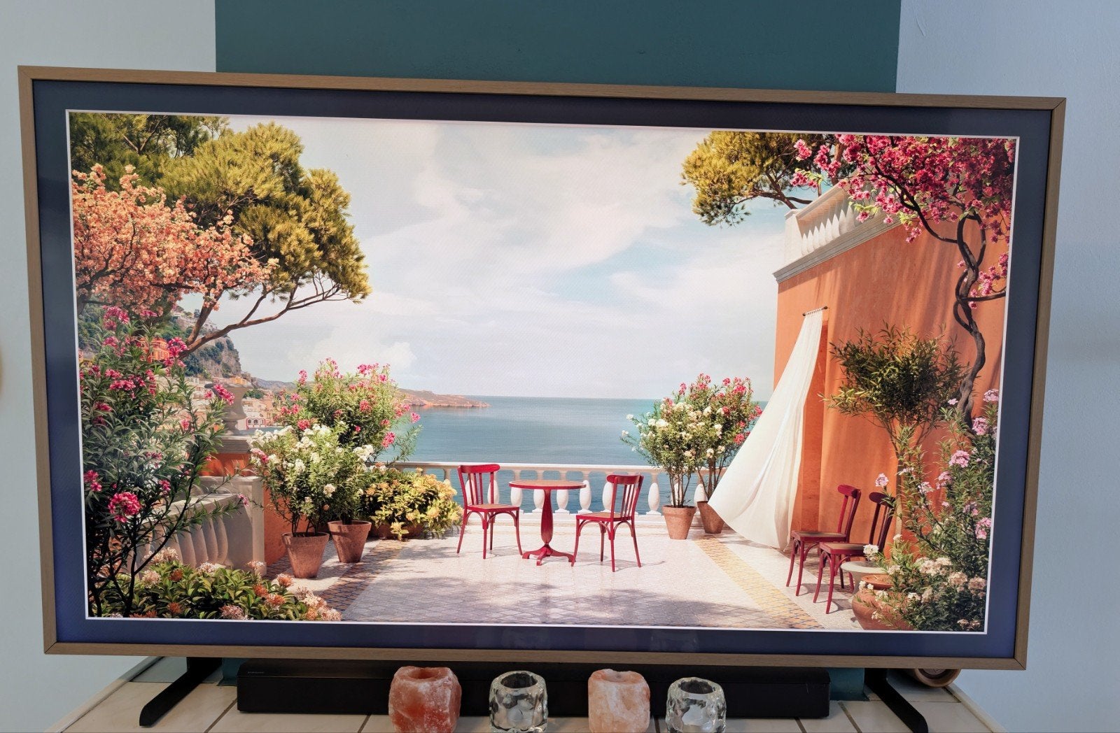 Samsung The Frame 65LS03A (2021) + muurbeugel, Ophalen, QLED, Zo goed als nieuw, Samsung