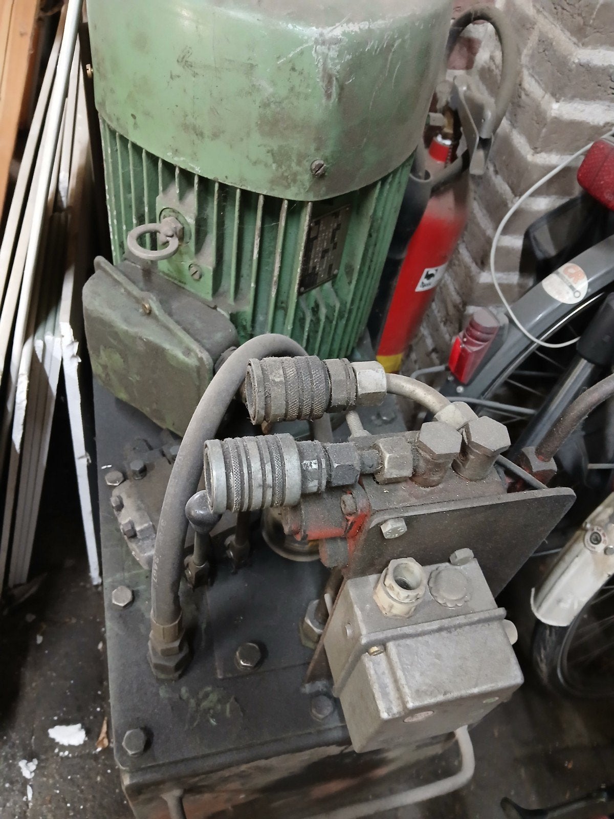hydrauliek aggregaat  pompset, Ophalen, Gebruikt