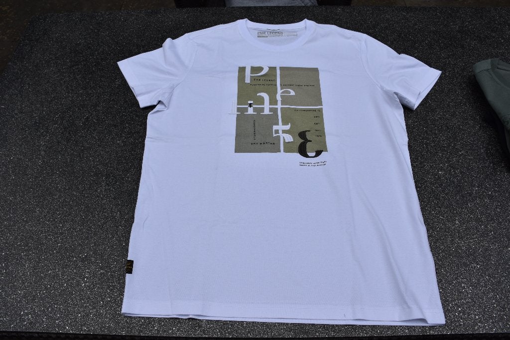 T-shirt PME Legend maat L, Kleding | Heren, T-shirts, Maat 52/54 (L), Wit, Ophalen of Verzenden, Zo goed als nieuw