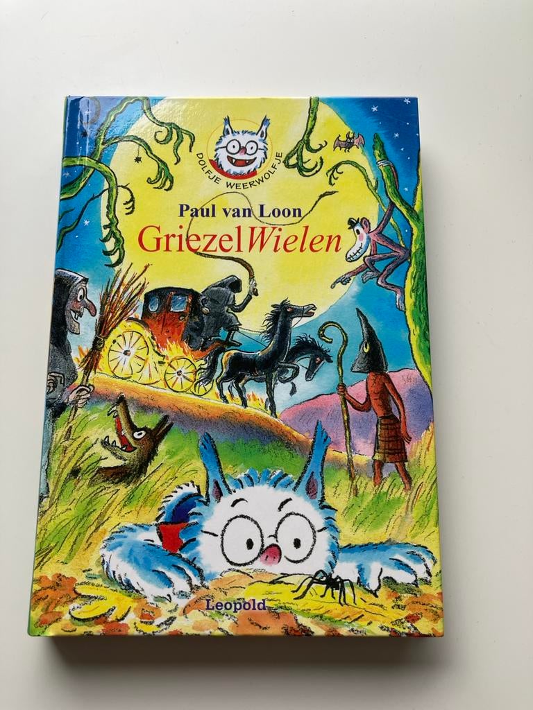 Dolfje Weerwolfje: Griezelwielen - Paul van Loon, Ophalen of Verzenden, Zo goed als nieuw, Fictie algemeen