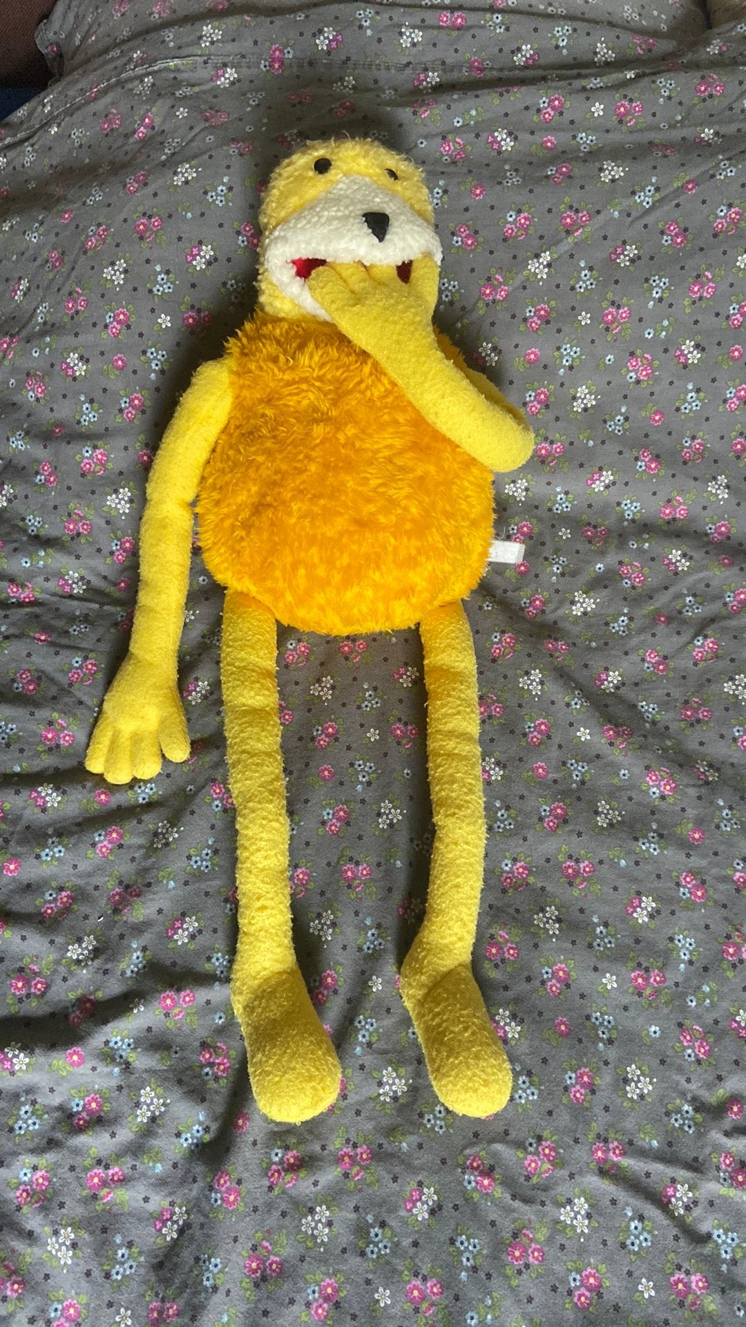 Flat eric knuffel original, Oranje, Verzenden, Overige typen, Zo goed als nieuw