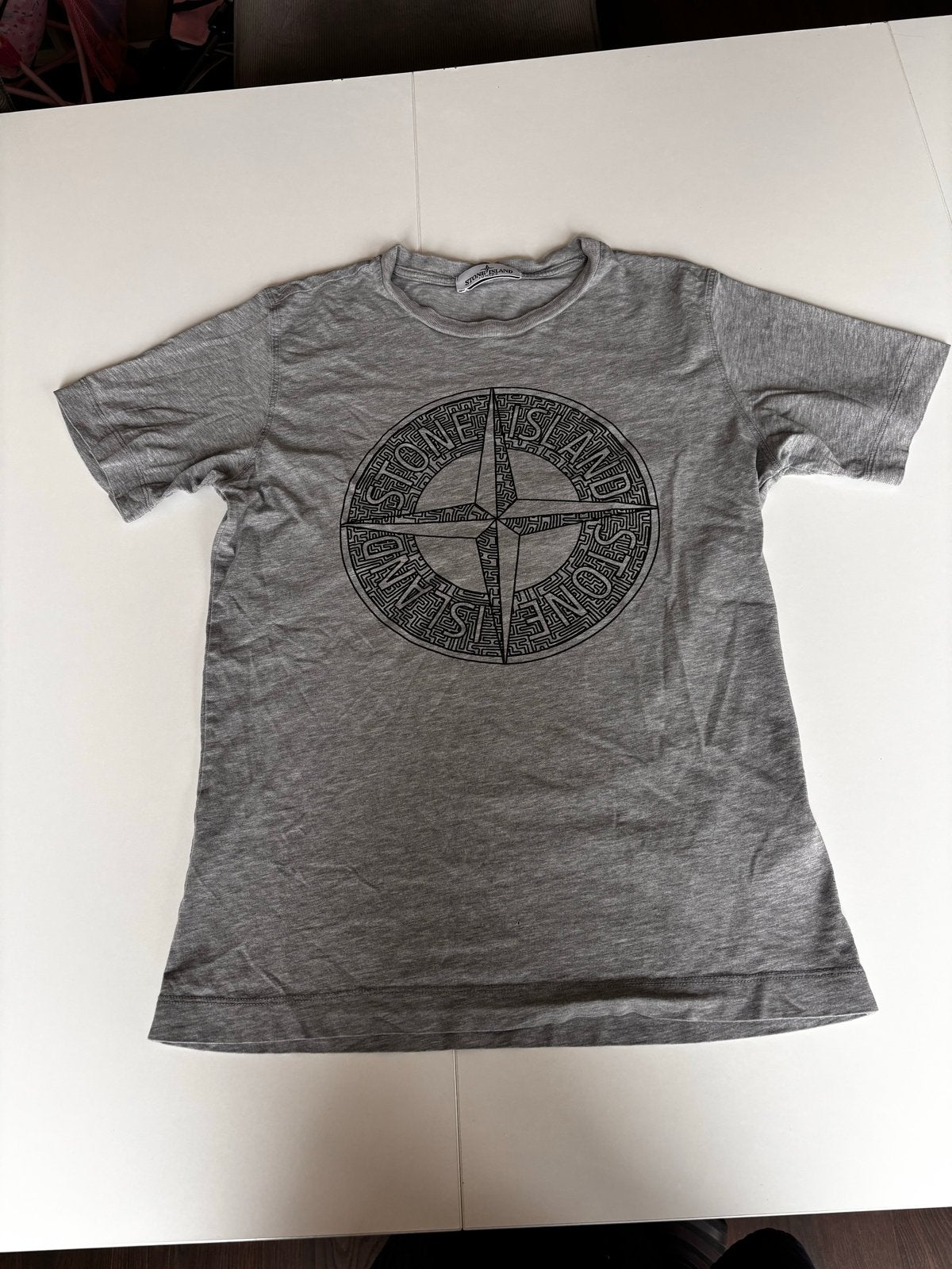 Stone Island Junior T-shirt - Maat 156 / 12 jaar, Ophalen of Verzenden, Gebruikt, Jongen