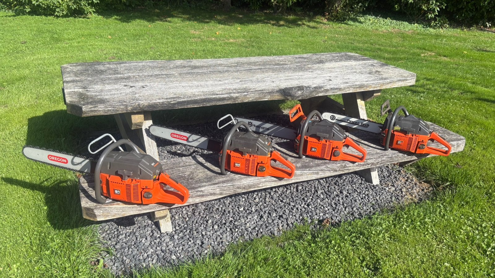 Husqvarna 61 kettingzaag in nette staat. 60cc 4,1pk, Ophalen of Verzenden, Kettingzaag, Husqvarna, Zo goed als nieuw