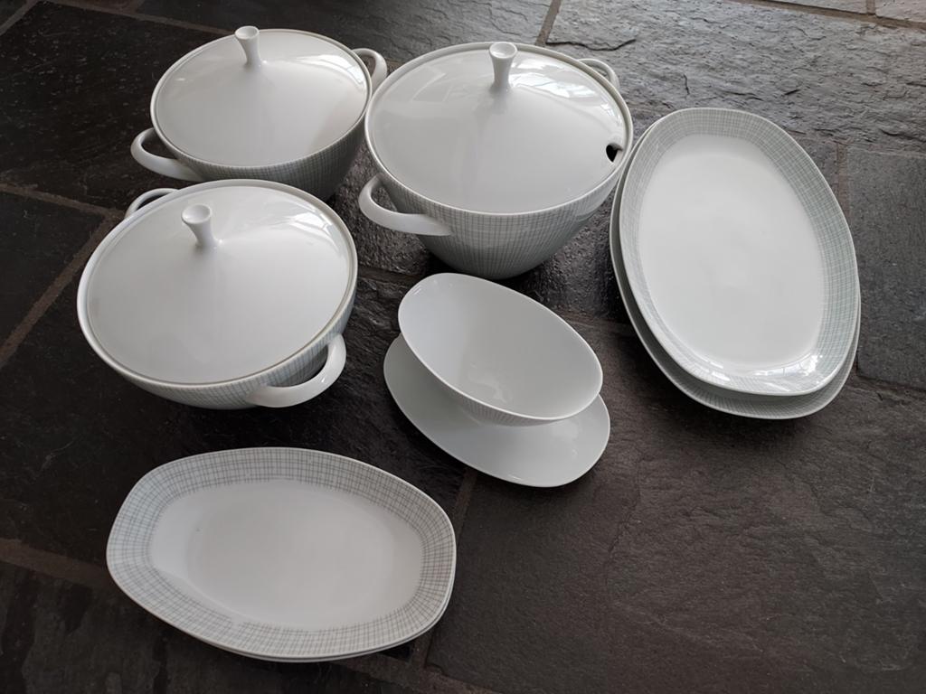Arzberg Filigran servies vintage, Gebruikt, Ophalen of Verzenden, Schaal of Schalen, Overige stijlen