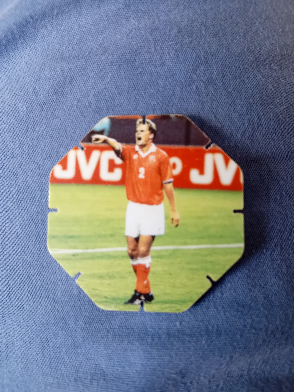 Oranje Topshots Frank de Boer Croky, Verzamelen, Ophalen of Verzenden, Zo goed als nieuw, Ajax, Spelerskaart