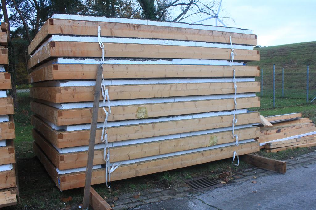 Prefab HSB dakdelen voor bouwen van diverse doeleinden!, Steen of Klei, -, -, Ophalen of Verzenden