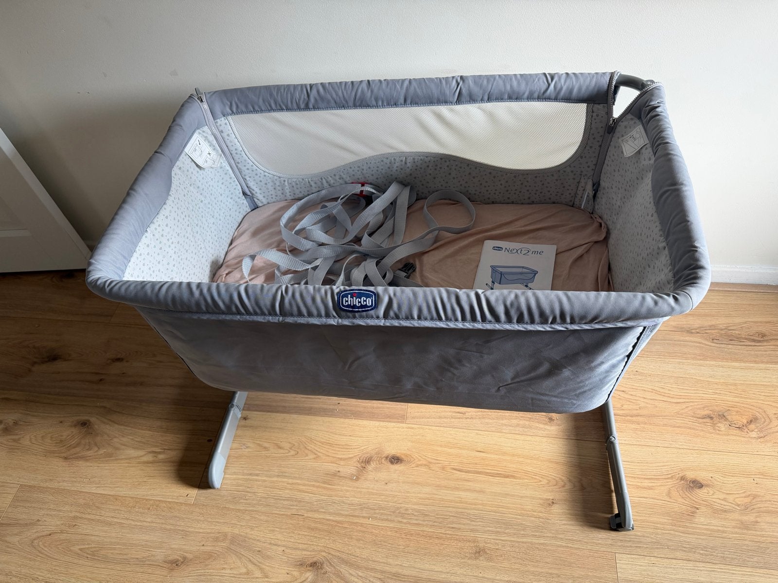 Chicco Next2Me wieg - Zo goed als nieuw, Kinderen en Baby's, Babywiegjes en Ledikanten, Ophalen, Zo goed als nieuw, Wieg