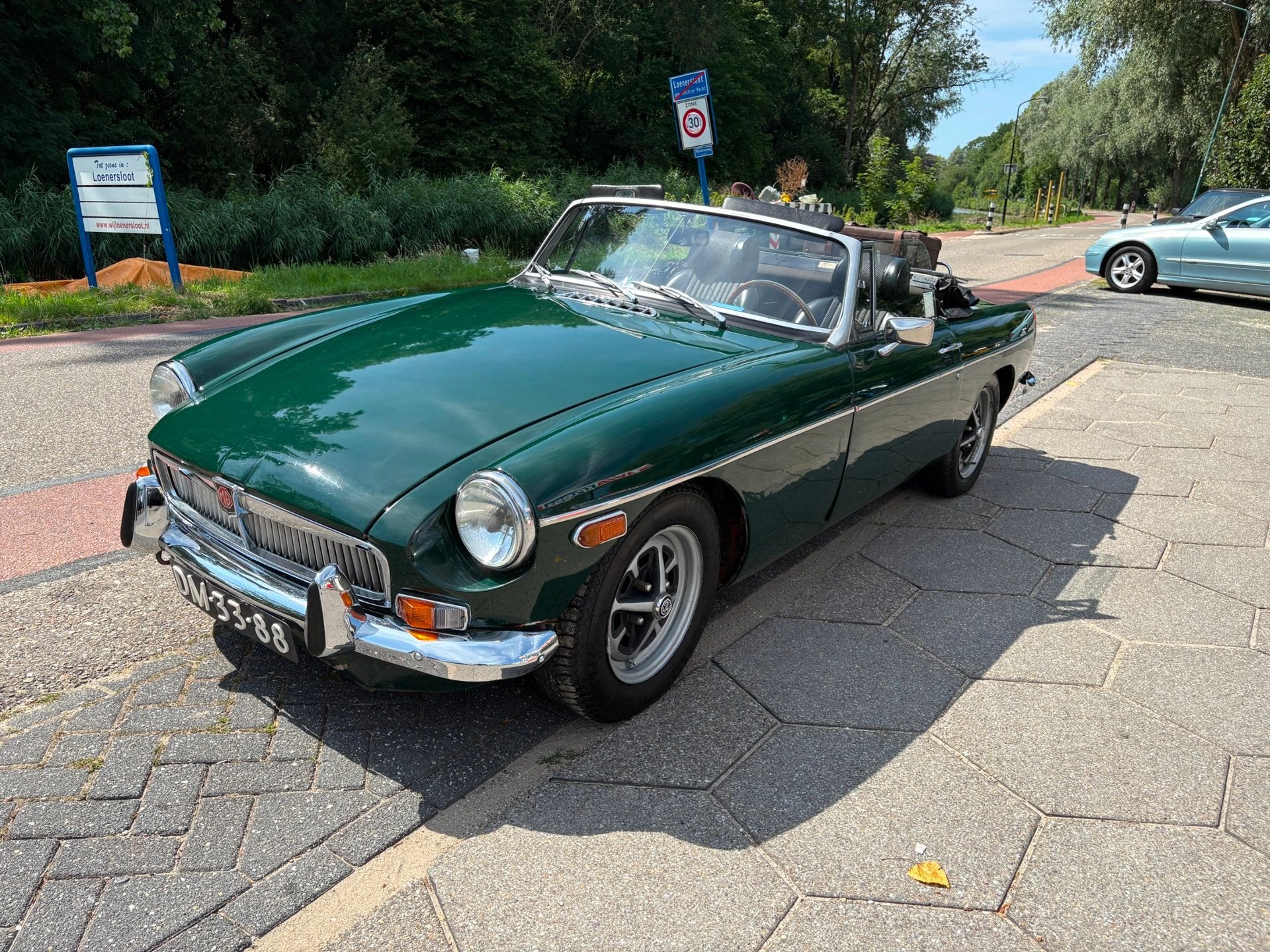 MG B type 1.8 Roadster OLDTIMER!, Auto's, B, Achterwielaandrijving, Gebruikt, Zwart