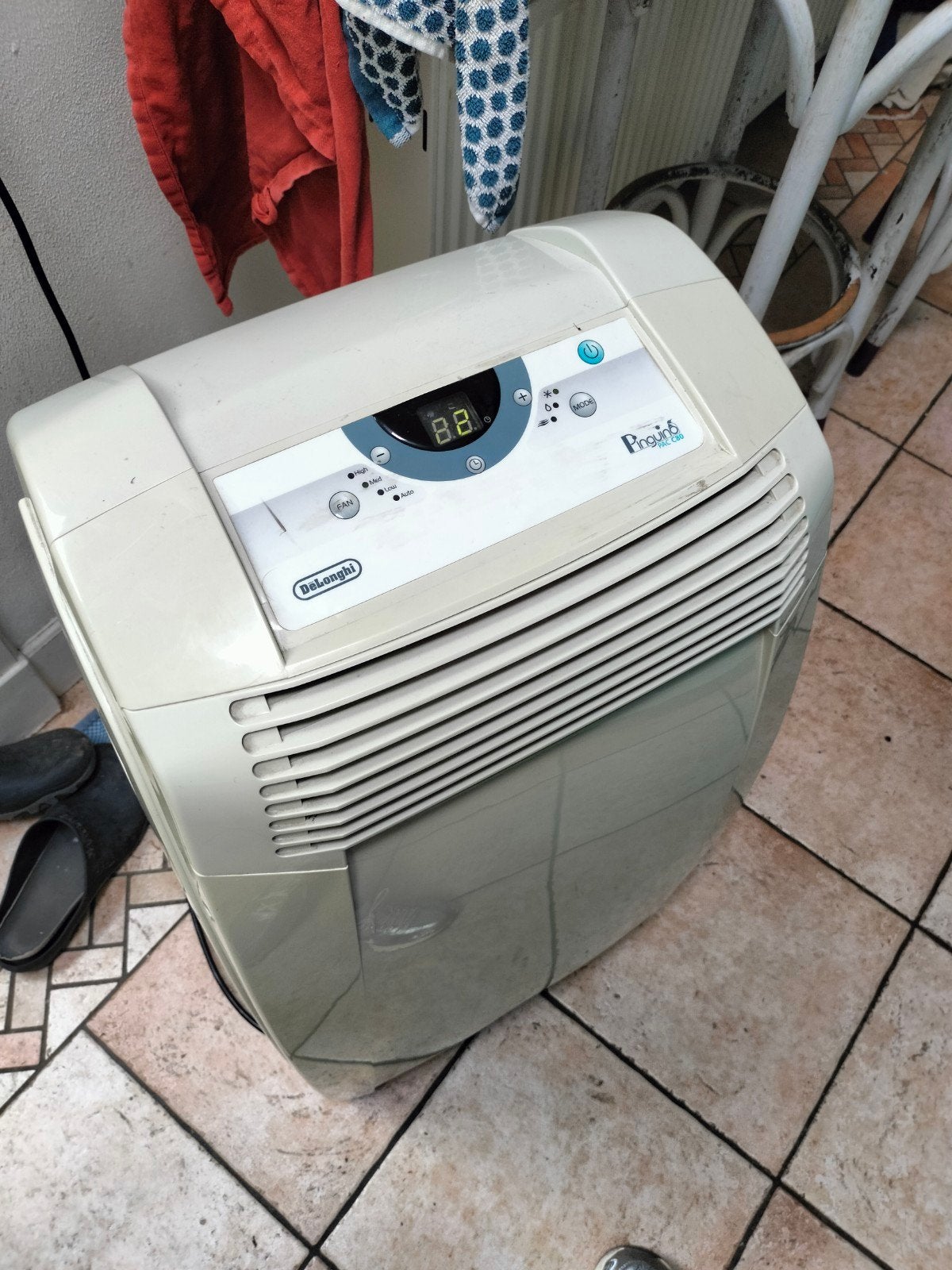 mobiele airco met slang (voor ca. 60 m3), Ophalen, Gebruikt, Minder dan 60 m³, Timer