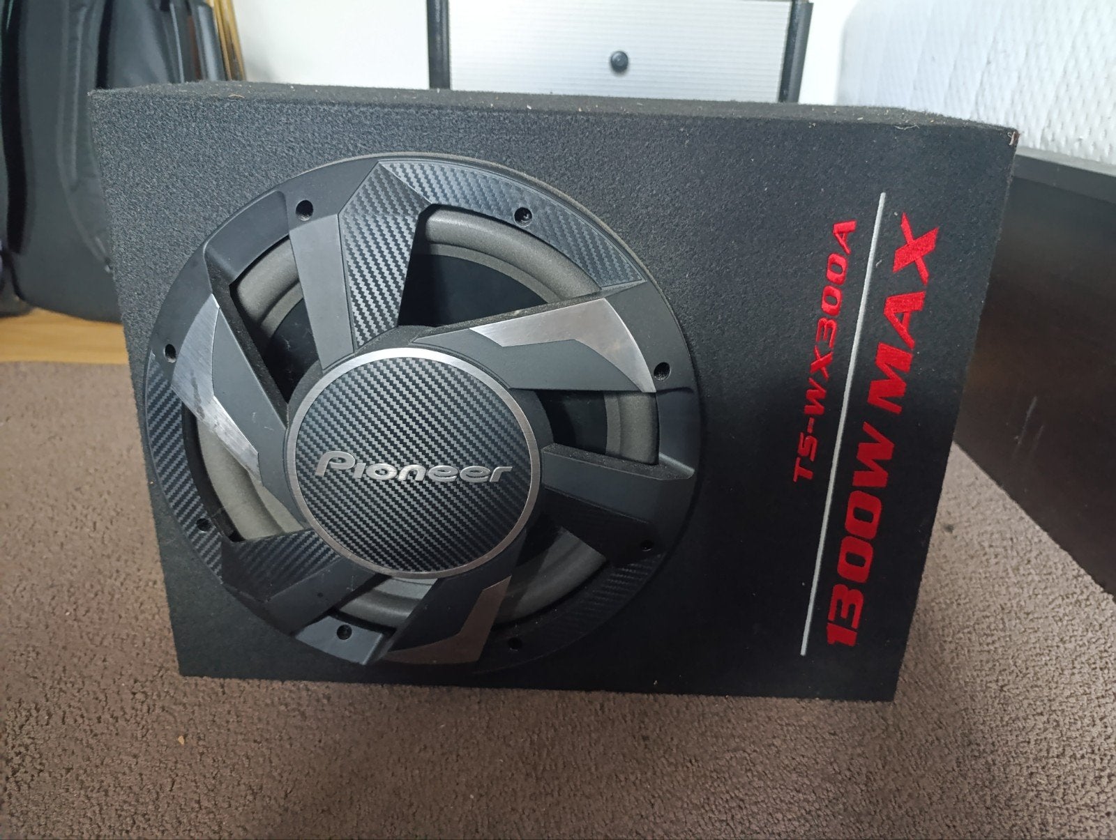 Pioneer 1300w Subwoofer ( Als nieuw!!)., Ophalen