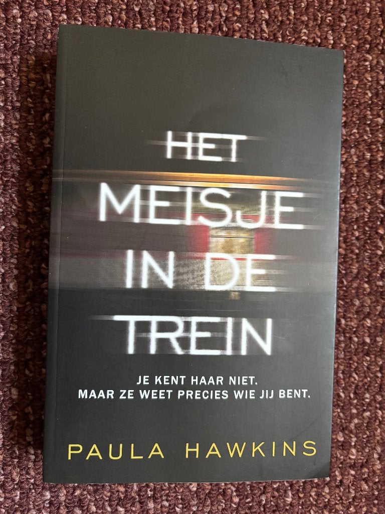 Paula Hawkins, Het Meisje in de Trein, Ophalen of Verzenden, Gelezen