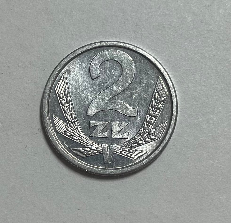 2 zlote Polen 1989, Ophalen of Verzenden, Polen