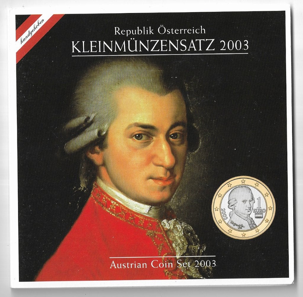 Oostenrijk BU set 2003, Postzegels en Munten, Ophalen of Verzenden, Oostenrijk, Overige waardes, Setje