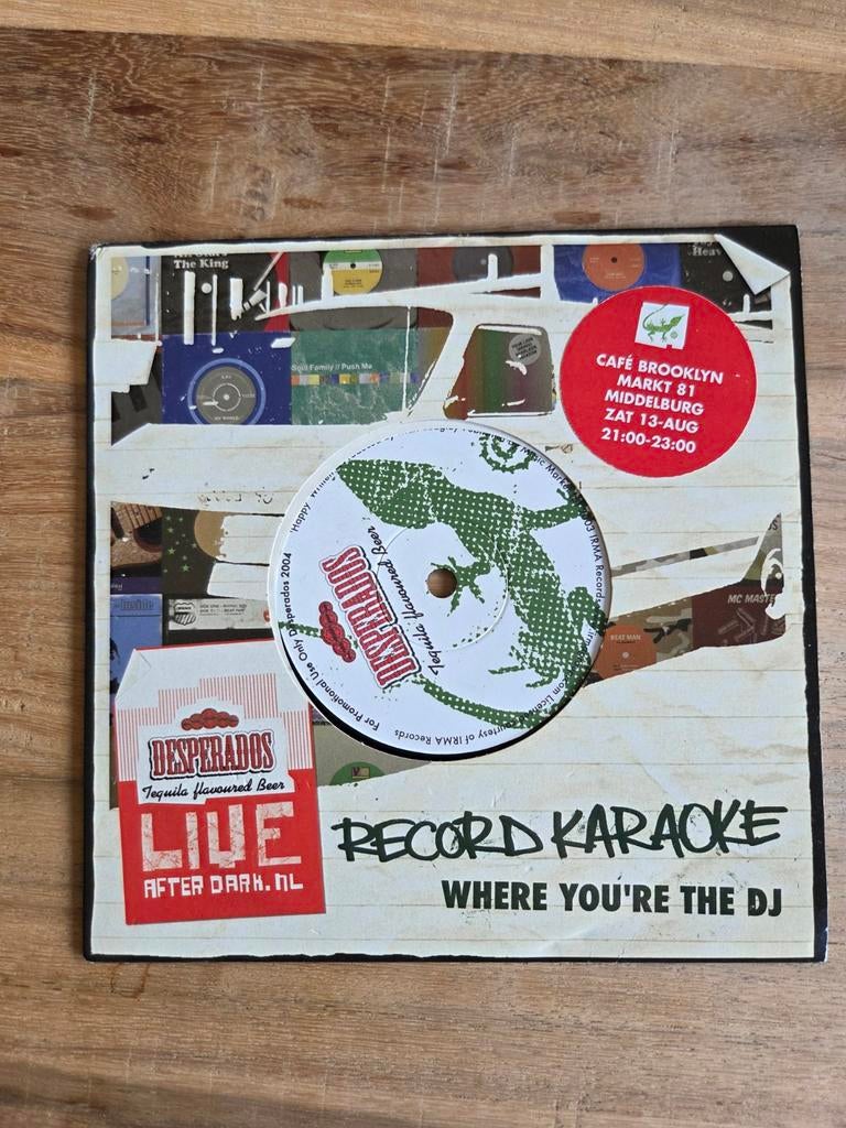 Desperados Record Karaoke vinyl, Ophalen of Verzenden