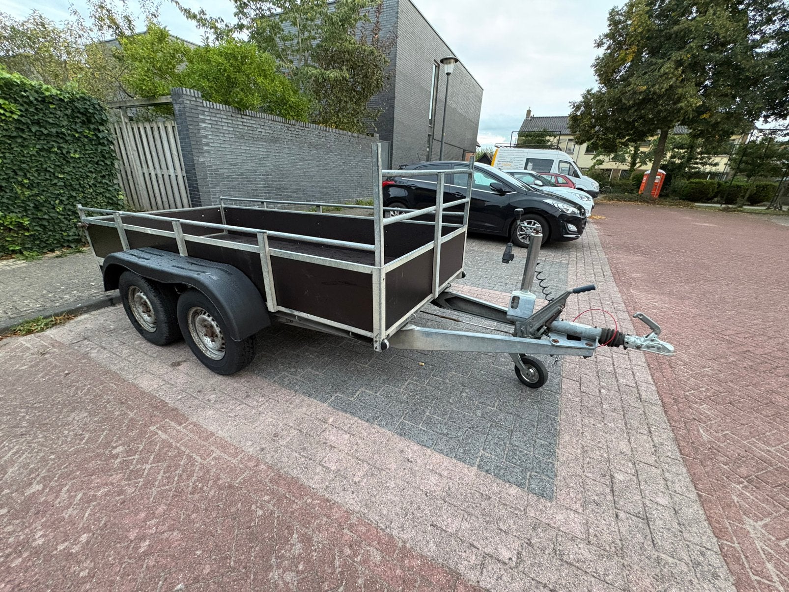 Hapert tandemasser 2000 kilo, Ophalen, Zo goed als nieuw