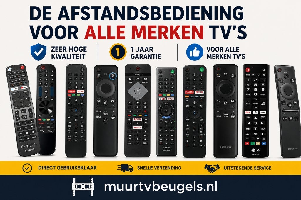 TV-Afstandsbedieningen  Samsung • LG • Philips • Sony •, Ophalen of Verzenden, Nieuw, Universeel, Tv