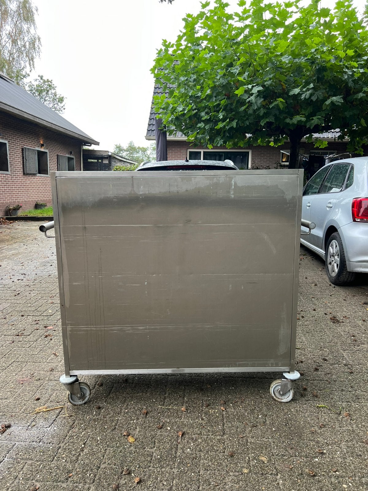 zadelkast Concours kast RVS, Dieren en Toebehoren, Ophalen, Zo goed als nieuw