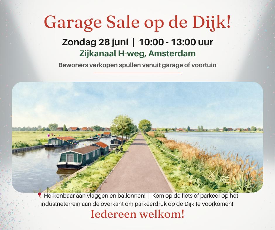garagesale op de Dijk, Zijkanaal H Weg Amsterdam 28 juni, Ophalen of Verzenden, Zo goed als nieuw
