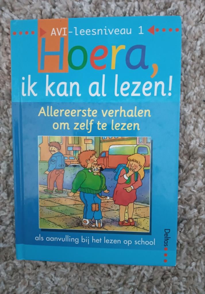 Hoera, ik kan al lezen! AVI leesniveau 1 boek, Ophalen of Verzenden, Zo goed als nieuw, Fictie algemeen