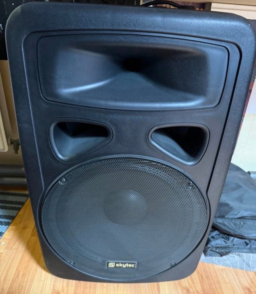 Skytec actieve luidsprekers - Krachtig geluid voor elk feest, Audio, Tv en Foto, Luidsprekers, Gebruikt, Overige typen, Overige merken