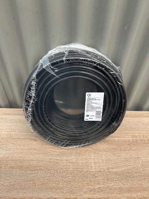 0839. Vmvl snoer 3x1mm2 zwart rol 100mtr., Ophalen, Nieuw