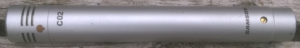 Microfoon voor instrument en zang, Samson C-02, Muziek en Instrumenten, Samson, Ophalen of Verzenden, Zo goed als nieuw, Instrumentmicrofoon