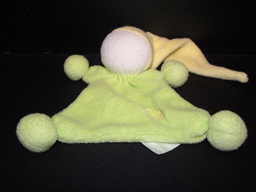 TIAMO DE KANDEEL POPJE KNUFFELDOEKJE BADSTOF GEEL MET, Verzenden, Nieuw, Overige typen