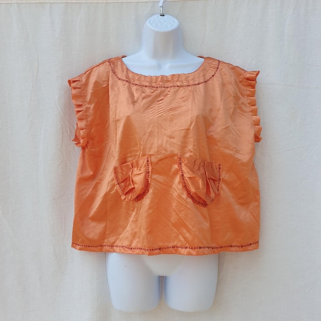 Apart oranje bovendeel Mt M, Maat 38/40 (M), ., Zo goed als nieuw, .